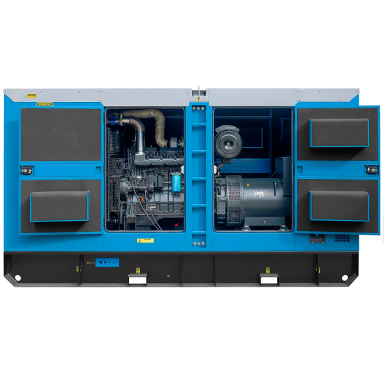 Дизельный генератор ТСС АД-300С-Т400 в шумозащитном кожухе