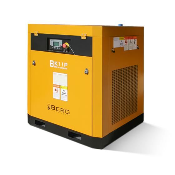 Компрессор винтовой Berg ВК-11Р-Е - 16 бар (IP23)