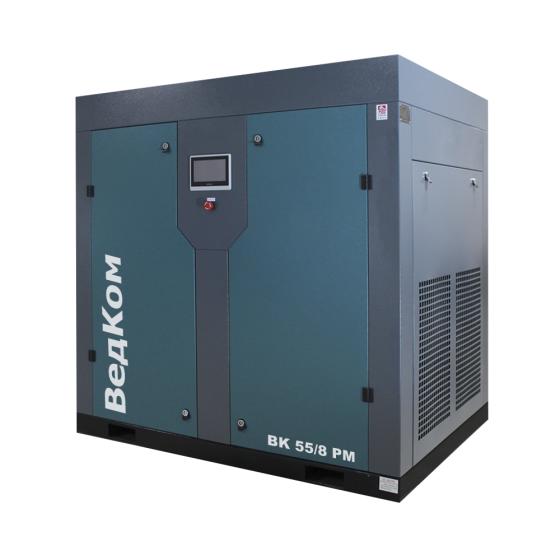 Винтовой компрессор BK 55/8 PM (8 бар, 55 кВт, IP 23) ВедКом