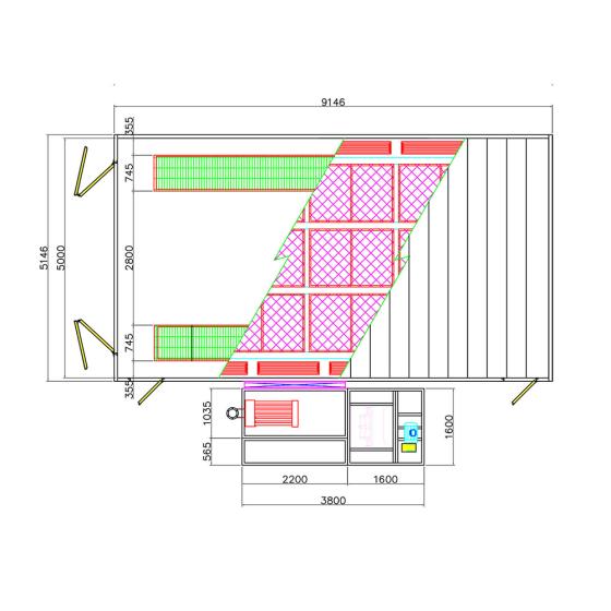 Окрасочно-сушильная камера WDK-900 (Trucks)