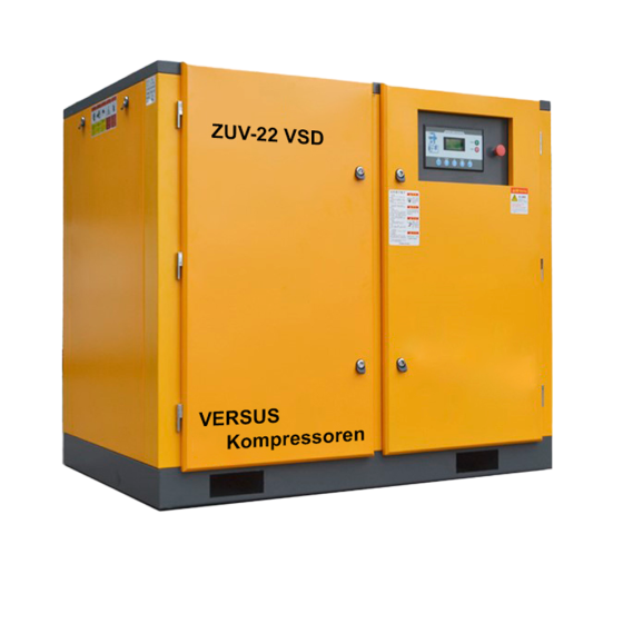 Винтовой компрессор ZUV – 22 VSD 10 бар прямой привод IP 54 D VERSUS Kompressoren